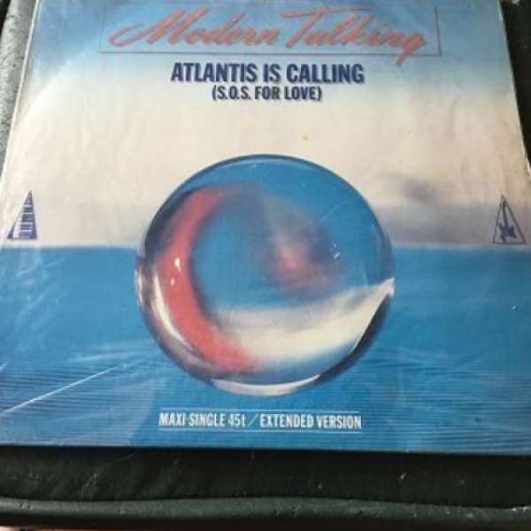 Modern Talking。ATLANTIC IS CALLING。黑膠唱片（黑膠碟）LP