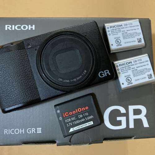 Ricoh gr3 grIII 行貨有盒 三電