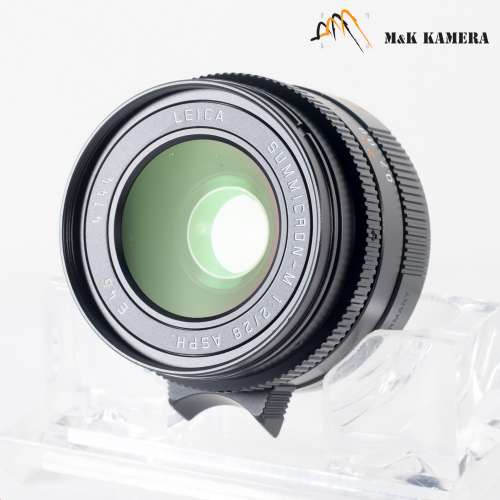 Leica Summicron-M 28mm/F2.0 ASPH Black Lens #86527