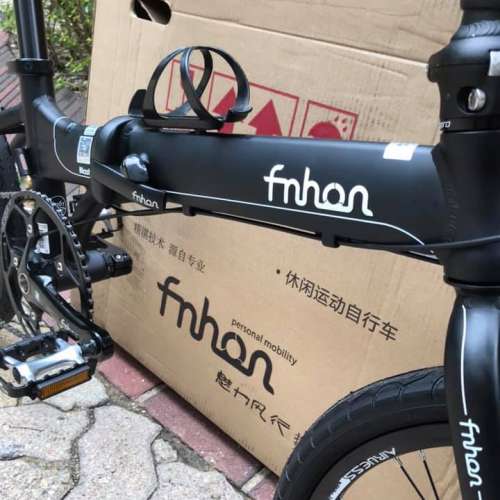 新款 FNHON KA2018 9速 碟剎 20吋 鋁合金 折叠車 送水架前後蛙燈叮叮