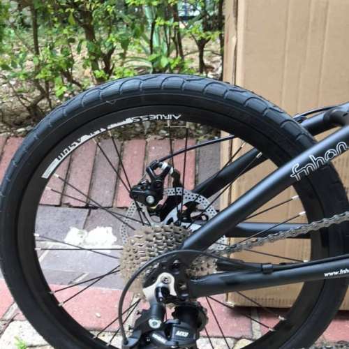 新款 FNHON KA2018 9速 碟剎 20吋 鋁合金 折叠車 送水架前後蛙燈叮叮