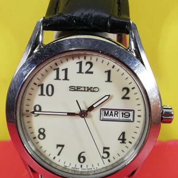 Seiko 精工石英皮帶腕錶