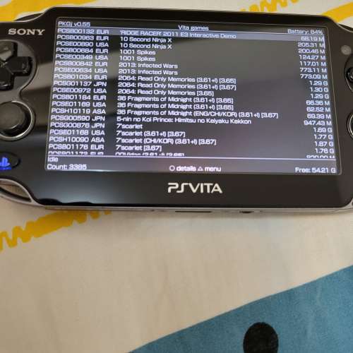 Sony PS Vita PSV 1000 開心版 128GB