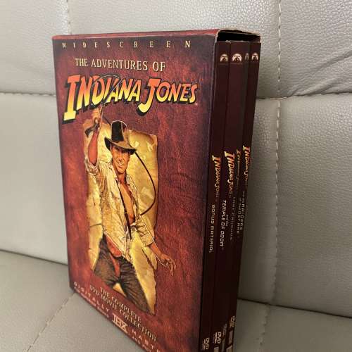 INDIANA JONES ,The complete DVD movie collection ( BOX SET )