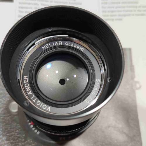 90% New - Voigtlander  50mm f2 Heliar Classic Lens  HKD5200