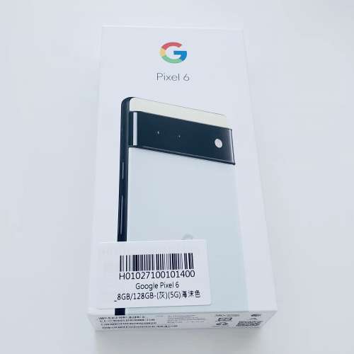 全新 google pixel 6 海沫色 (領域進口貨18個月保養)