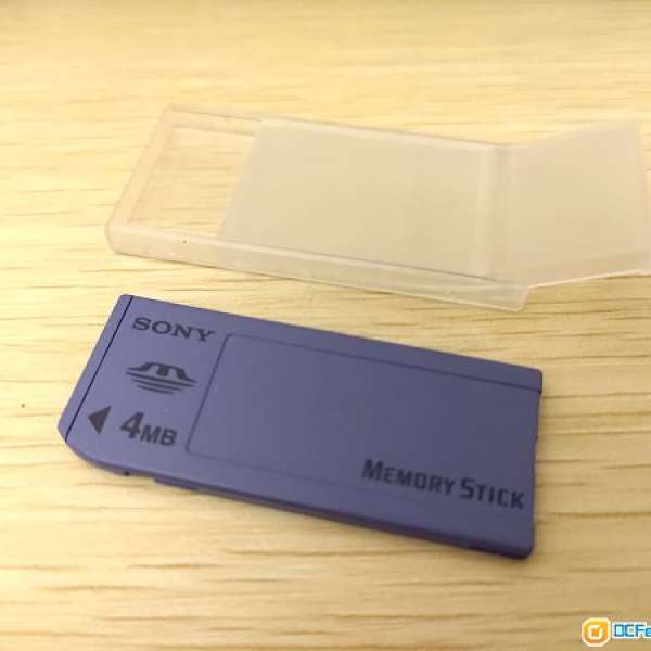 Sony 記憶卡 Memory stick 4MB 99% 新