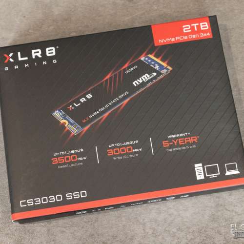 全新未開原封 PNY XLR8 2TB CS3030 M.2 Nvme SSD 怪獸級3115TBW為遊戲而生 比Samsu...