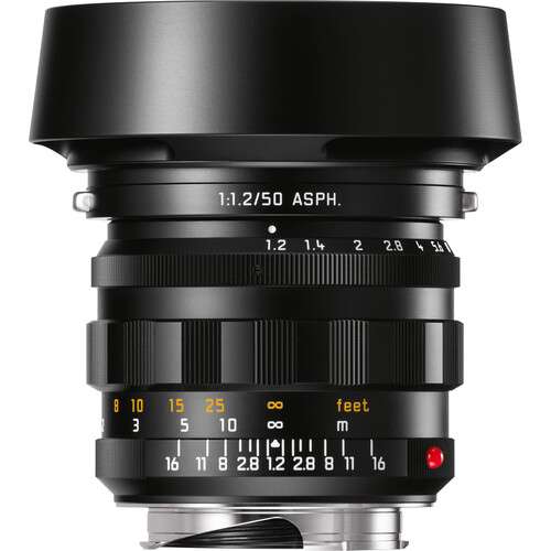 Leica Noctilux-M 50 f/1.2 ASPH. Black (Brand New)