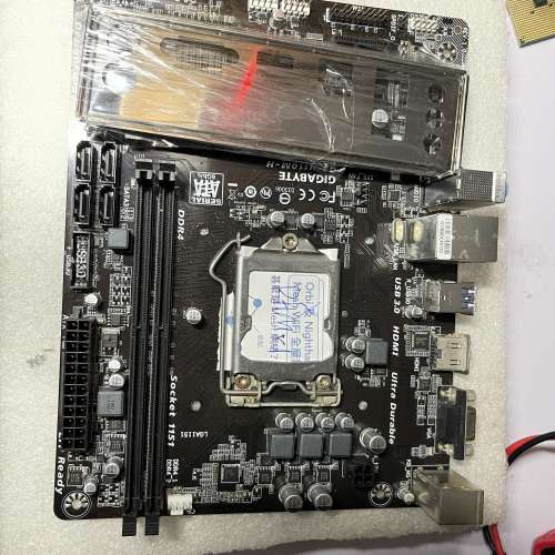 有問題 GIGABYTE H110M-H H110 DDR4 LGA1151 MATX MB