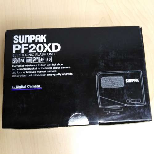 Sunpak PF20XD FLASH UNIT 閃光燈