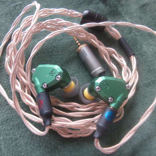 AK380cu + 仙女+ Plussound Exo GPH 2.5mm