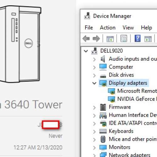 DELL Precision 3640 Tower + RTX 3080 (Non LHR)