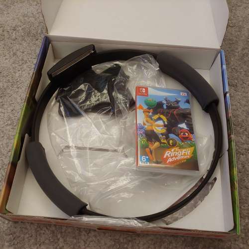 Switch Ringfit adventure連GAME