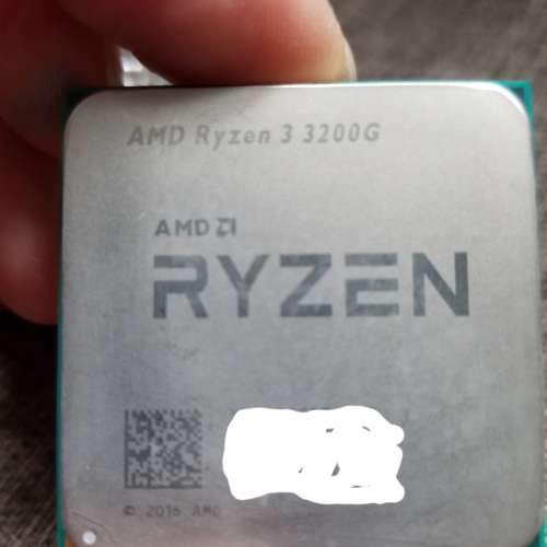 Amd cpu Ryzen 3 3200g & Ryzen 5 3600(注意內文)