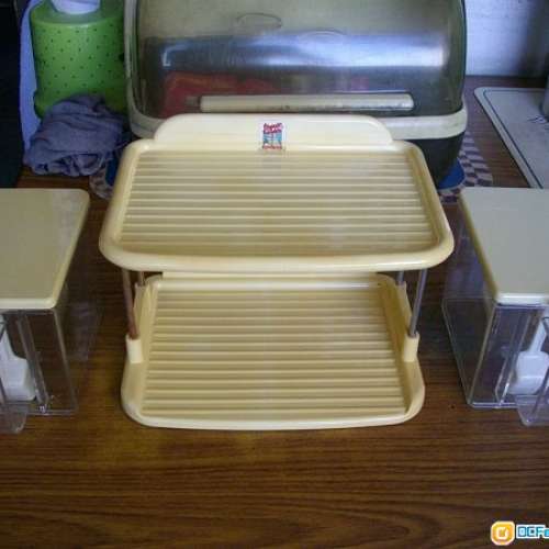 廚房食物架連存放盒