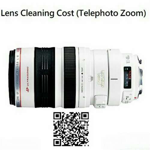CANON Lens Cleaning Repair Cost 02 (Telephoto Zoom遠攝變焦鏡頭，抹鏡清潔價格)