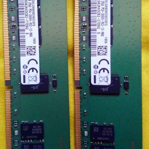Samsung DDR4 2666MHz 16Gx2=32G
