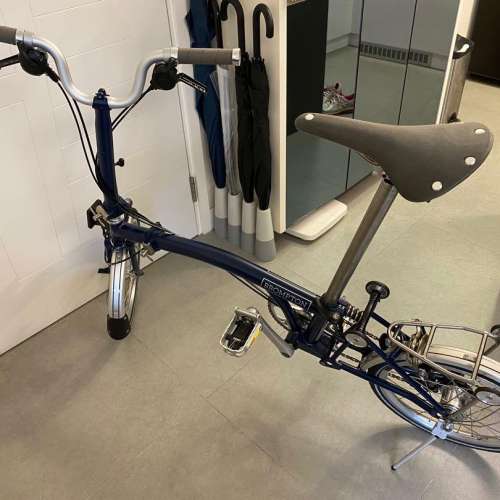 Brompton 小布 tempest blue M6L 大量改件