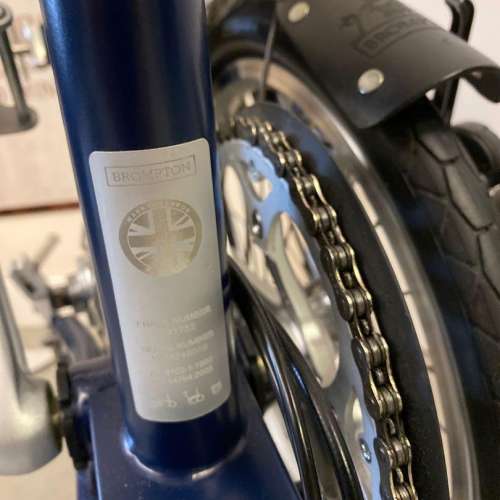 Brompton 小布 tempest blue M6L 大量改件