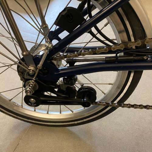 Brompton 小布 tempest blue M6L 大量改件