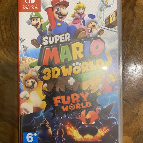 Switch Game -3D Mario world + Fury World