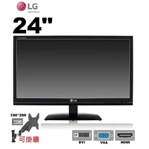 24吋 LG E2441 LED mon E2441V 顯示器 monitor 螢幕