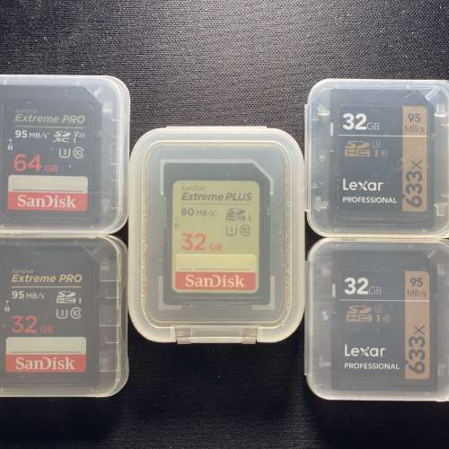 Sandisk Lexar SD Card 記憶卡