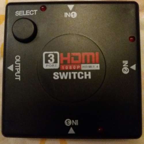 HDMI 3 in 1 out switch