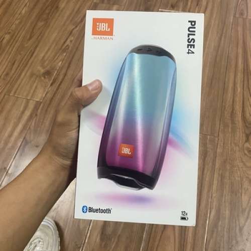JBL pluse4全屏彩燈藍牙音箱無線便攜戶外低音炮