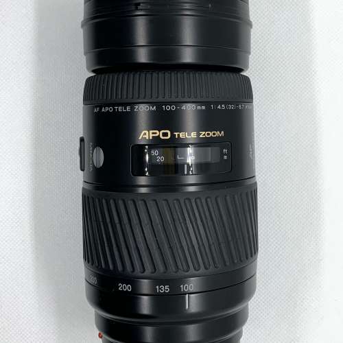 出售全套MINOLTA AF APO TELE ZOOM 100-400mm F4.5-6.7  - A mount
