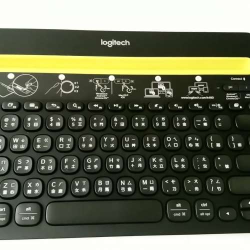 羅技 Logitech K480 多功能藍牙鍵盤,