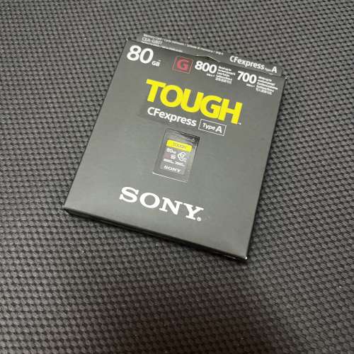 (全新未開）Sony Cfexpress Type A 80GB （適合A1, A74, FX6….)