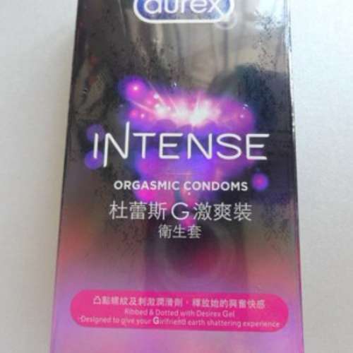 杜蕾斯 Durex G激爽裝衛生套 1盒6片裝 全新原裝行貨未開封 包郵! 包郵! 包郵!