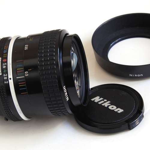 Nikon 35mm f2 Nikkor AI 95% new 附原裝HN-2 Hood