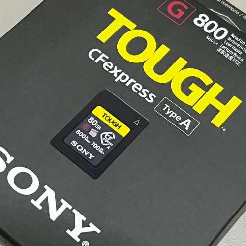 Sony CFexpress Type A / CF-A 80GB 記憶卡 (全新未開) 適合A7s3/A7iv/FX3/FX6/A1/A...