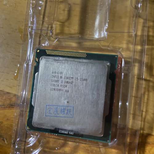 intel i5 2500 cpu 3.3Ghz 4c4t 電腦處理器