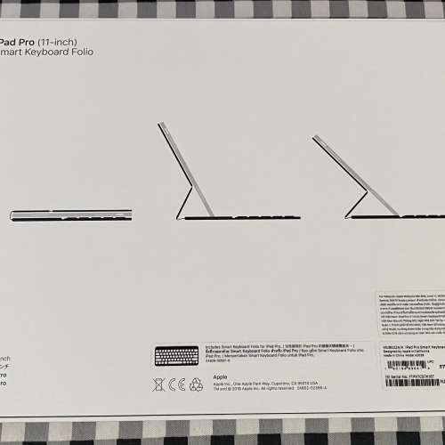 Apple iPad Pro 11吋 Smart Keyboard Folio 行貨 95%新 Apple專門店買入 全套有盒齊...