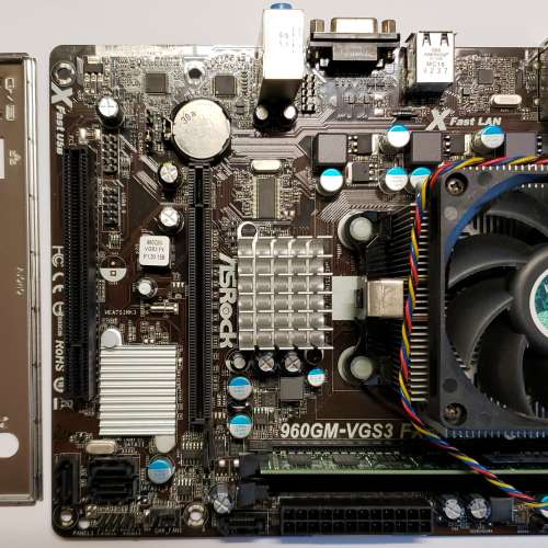 AMD FX-6100 3.3Ghz + 8GB DDR3 Ram + mATX 主機板 套裝