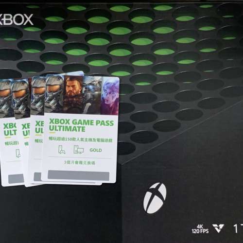 Xbox series X full set 連 1年gamepass ultimate