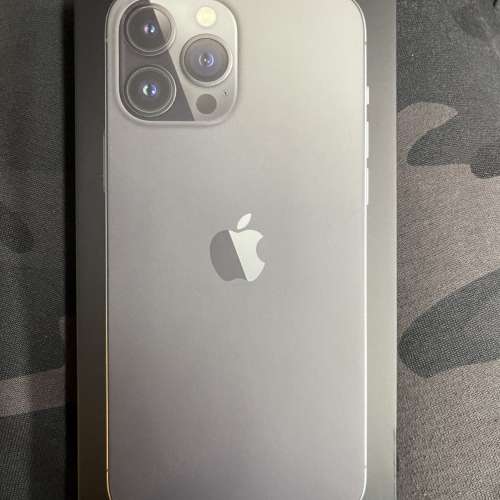 全新 iPhone 13 Pro Max 256G 黑色 (衛訊行貨）