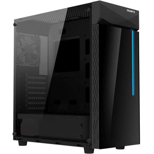 全新gigabyte c200 glass rgb atx case