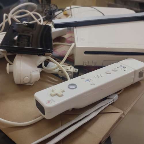 Wii 遊戲機全套包硬碟