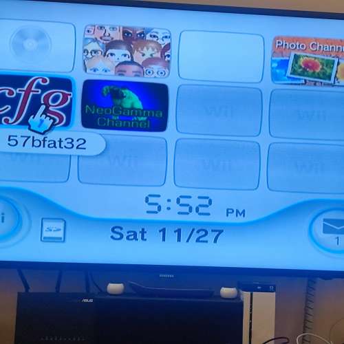 Wii 遊戲機全套包硬碟