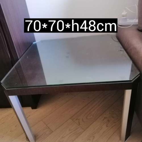 鏡面邊桌 Mirror Top Side Table