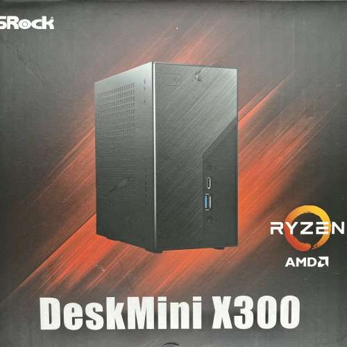 [99%新][水貨][已裝Windows] DeskMini X300 WiFi + AMD 5600G + 8GB*2 3200MHz + 4...