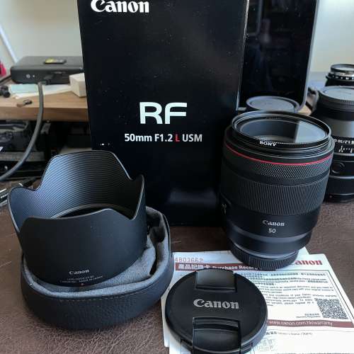 Canon RF 50mm F1.2 L USM 50 1.2 for eos r5 r6