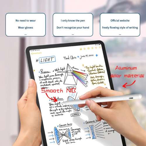 全新第6代pro藍牙充電式觸控筆, 手寫筆, 電容筆, 可鈄面繪畫, 合用大部份iPad, Air...
