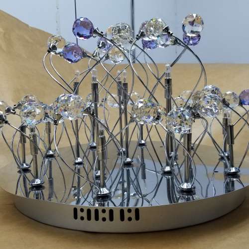 18頭水晶型風水滊派廳燈(合租屋或商鋪人仕)