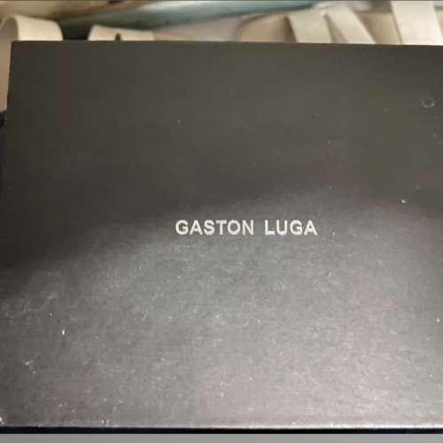 GASTON LUGA 男裝全新銀包 黑色